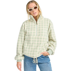 Billabong Time Off Γυναικείο Φούτερ Fleece με Τσέπες Πράσινο Mint EBJPF00112-GFM0