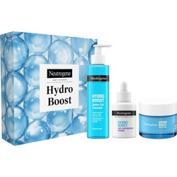 Neutrogena Hydro Boost Gel 200ml + Serum 30ml + Face Gel 50ml