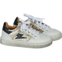 GBB Παιδικά Sneakers Λευκά Χρυσά Μαύρα AM327-18