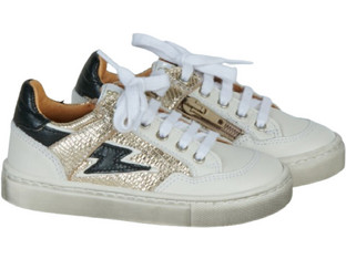GBB Παιδικά Sneakers Λευκά Χρυσά Μαύρα AM327-18