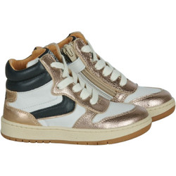 GBB Παιδικά Sneakers Μποτάκια Ροζ Χρυσά Λευκά Μαύρα AM342-19