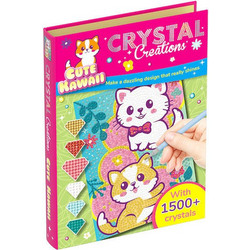 Hinkler Crystal Creations Mini Cute Kawaii Καμβάς Diamond Painting Kit CC-38