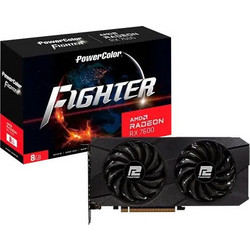 PowerColor Radeon RX 7600 8GB GDDR6 Fighter V2 Κάρτα Γραφικών
