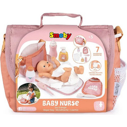 Smoby Baby Nurse Τσάντα Αλλαξιέρα για Κούκλα