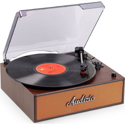 Audizio Reno DJPIK292 Πικάπ με Ηχεία Brown