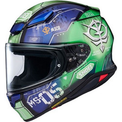 Shoei NXR 2 Zaku I TC-11 Blue Green Multicolor Κράνος Μηχανής Full Face 1350gr