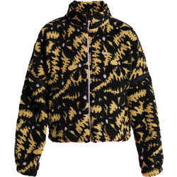 Roxy Boundless Spirit Γυναικεία Ζακέτα Fleece Κοντή με Φερμουάρ Μαύρη ERJPF03220-KVJ3