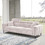 Woodwell Seville Τριθέσιος Καναπές Μπεζ 220x94x90cm Ε9509,31
