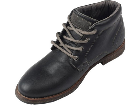 Tom Tailor Ανδρικά Μποτάκια Μαύρα 152TTSH0858160800000