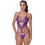 Milena By Paris Sexy Κορμάκι String See Through με Δαντέλα Μωβ 2492
