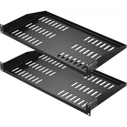 Vevor SPT-U300-1A Σετ Ράφια για Καμπίνες Rack Μεταλλικά 1U 10" 480x250x43mm 2τμχ