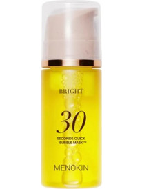 Menokin 30 Seconds Quick Bubble Mask Bright Μάσκα Προσώπου για Λάμψη 95ml