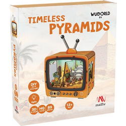 Robotime Ξύλινη Κατασκευή TV Timeless Pyramids