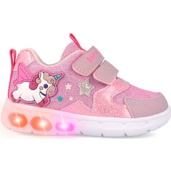 Garvalin Unicorn Παιδικά Sneakers με Φωτάκια Φούξια 262720-A032