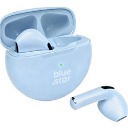 Blue Star TX3 Ακουστικά Bluetooth Earbud Blue