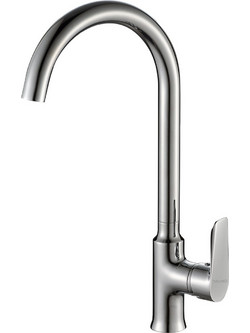 Bruno M54569-234C Μπαταρία Κουζίνας Πάγκου Διπλής Παροχής Ανάμεικτη Inox