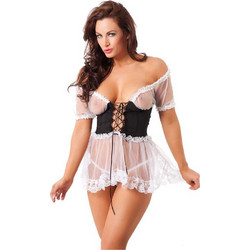 Rimba Sexy Στολή Καμαριέρα Μαύρη Λευκή 8718924222126