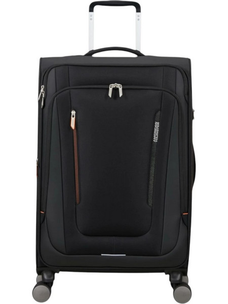 American Tourister Wanderlite 158077-0614 Βαλίτσα Μεσαία 68x43x29cm με 4 Ρόδες Μαύρη
