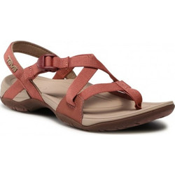 Teva Ascona Cross Αθλητικά Γυναικεία Σανδάλια Κόκκινα 1118936-PNK-395