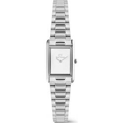Daniel Wellington Bound 9-Link Γυναικείο Ρολόι με Ασημί Μεταλλικό Μπρασελέ DW00100930