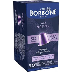 Borbone Κάψουλες Espresso Mia Napoli Συμβατές με Μηχανή Nespresso 30τμχ
