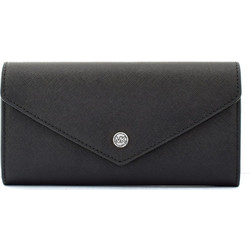 Michael Kors Μεγάλο Γυναικείο Πορτοφόλι με Clip Μαύρο 35F3STVE7L