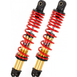 YSS Σετ Hybrid Αμορτισέρ Μηχανής Πίσω για Yamaha N-Max 125 / 155 '21-'24 31cm Κόκκινα