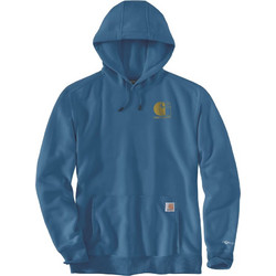 Carhartt Ανδρικό Φούτερ με Κουκούλα & Τσέπες Πετρόλ 107064-H04
