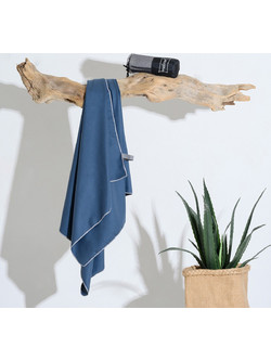 Melinen Πετσέτα Θαλάσσης Microfiber Μπλε 80x170cm 20005720