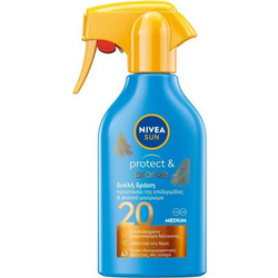 Nivea Protect & Bronze Αντηλιακό Spray Σώματος SPF20 250ml