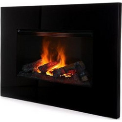 Dimplex Nissum Black L Ηλεκτρικό Τζάκι Τοίχου 2000W Μ88xΥ69xΒ20cm
