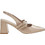 Verde Γόβες Slingback Λουστρίνι με Χοντρό Χαμηλό Τακούνι Μπεζ 28-4043