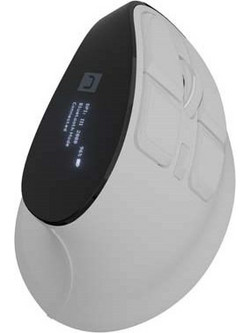 Natec Euphonie Pro Ασύρματο Bluetooth Ποντίκι Vertical White