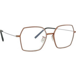 Blackfin BF1065 1757 Γυναικείος Σκελετός Γυαλιών Οράσεως Μεταλλικός Ασημί Καφέ