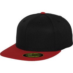 Flexfit Premium 210 Ανδρικό Καπέλο Jockey Snapback Υφασμάτινο Μαύρο 6210T-00044