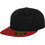 Flexfit Premium 210 Ανδρικό Καπέλο Jockey Snapback Υφασμάτινο Μαύρο 6210T-00044