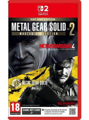 Metal Gear Solid Master Collection Vol 2 Day 1 Edition Key Nintendo Switch 2