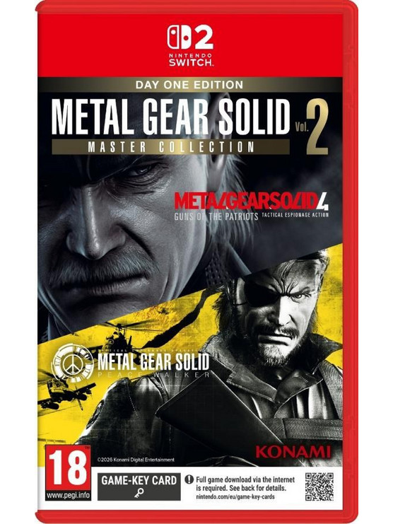 Metal Gear Solid Master Collection Vol 2 Day 1 Edition Key Nintendo Switch 2