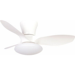 Spotlight 3299 Ανεμιστήρας Οροφής 80cm 30W με Φως & Τηλεχειριστήριο Λευκός