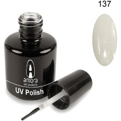 Amora 137 Milky Ημιμόνιμο Βερνίκι Νυχιών 10ml