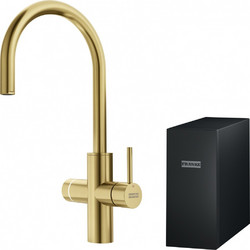 Franke Mythos 160.0731.755 Μπαταρία Κουζίνας Πάγκου Τριπλής Παροχής Ανάμεικτη Χρυσή
