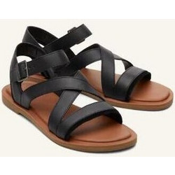 Toms Δερμάτινα Γυναικεία Σανδάλια Μαύρα 10020800