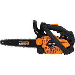 Visco VC260T-C1 Evo Κλαδευτικό Αλυσοπρίονο Βενζίνης 1.5hp 2.39kg με Λάμα Carving 25cm
