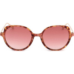Max & Co MO0088 55T Γυναικεία Γυαλιά Ηλίου Τετράγωνα Χρυσό Ταρταρούγα με Ροζ Φακό