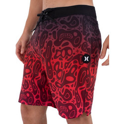 Hurley Phantom Print 18' Ανδρικό Μαγιό Σορτς με Σχέδια Κόκκινο MBEU00004-CAN