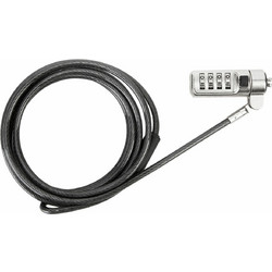 Targus ASP66GLX-S Κλειδαριά Laptop με Συνδυασμό 2m