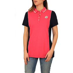Tommy Hilfiger Γυναικεία Μπλούζα Polo Κοντομάνικη Κοραλί DW0DW21356-XI2