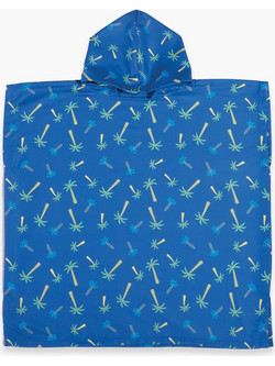 Nef-Nef Pineapples Παιδικό Πόντσο Θαλάσσης Μπλε 65x65cm