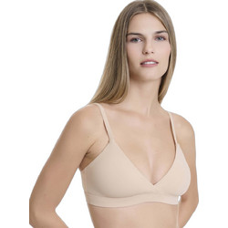 Walk Σουτιέν Τριγωνάκι χωρίς Μπανέλα Μπεζ W2273-19