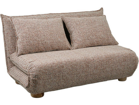 Liberta Futon Διθέσιος Καναπές Κρεβάτι Μπεζ 141x87x76cm 70-0445
